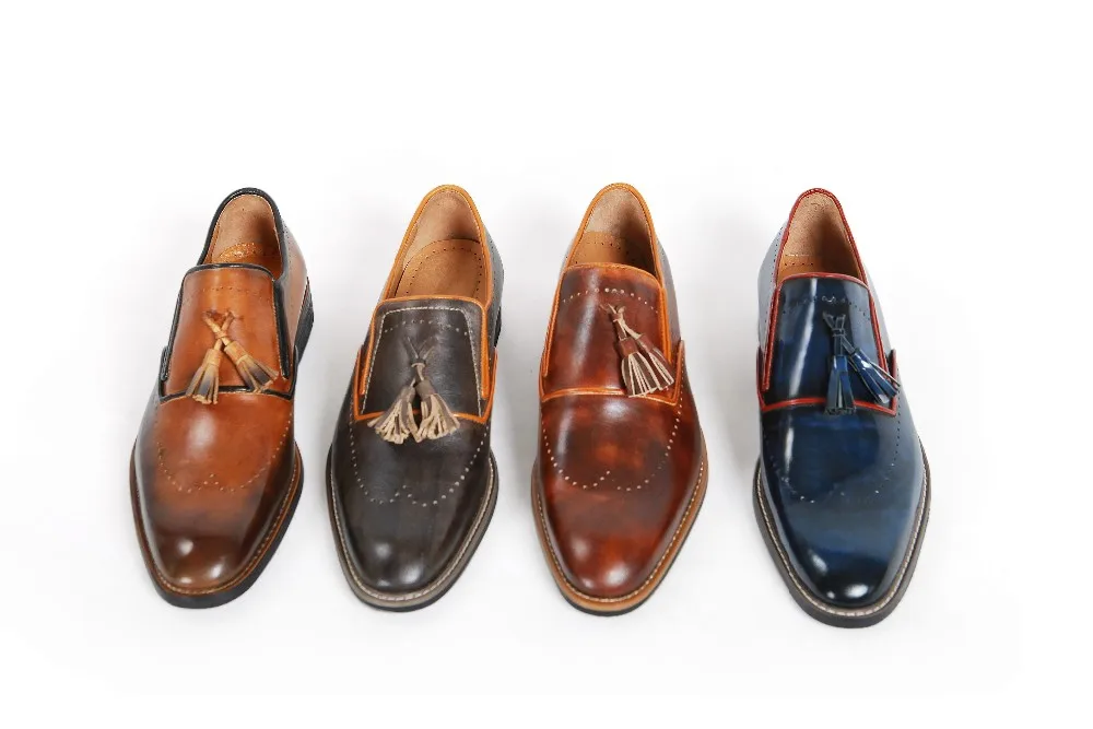 Vietnam Leather Handmade Shoes For Men 19227 - Buy Shoes For Men ...