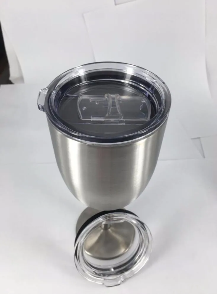 Custom10oz Vacuum Insulated Double Wall Stainless Steel Long Stem Wine