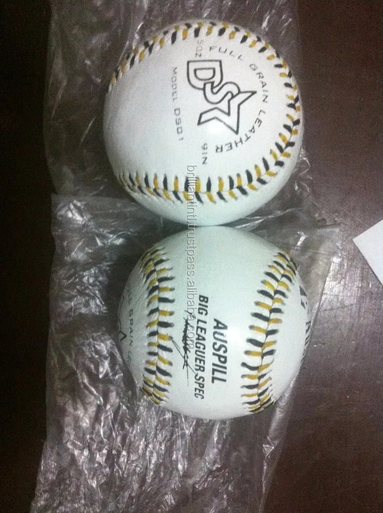 Professional Leather Baseball Ball / High Quality Rawling Baseball Ball