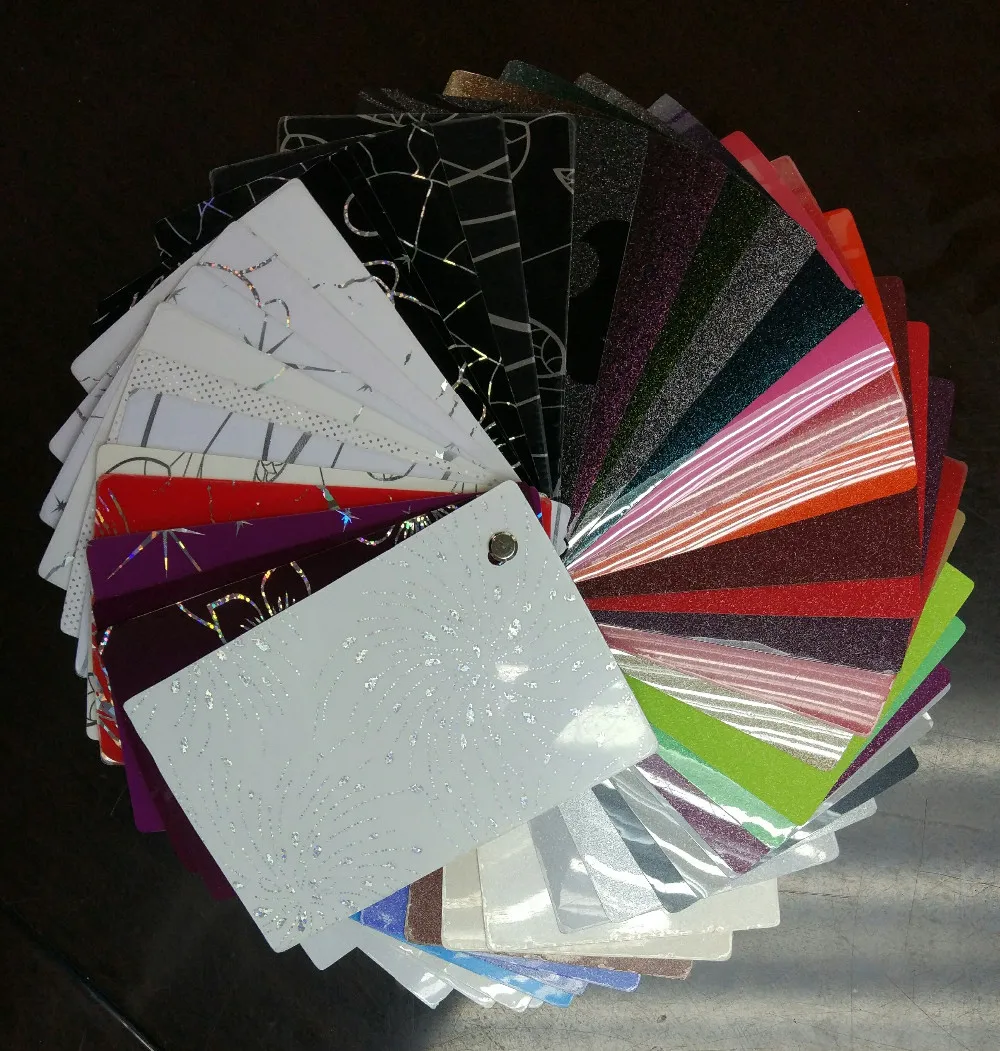 Pvc Membrane Foil Classic Wood Grain Decorative Pvc Furniture Film