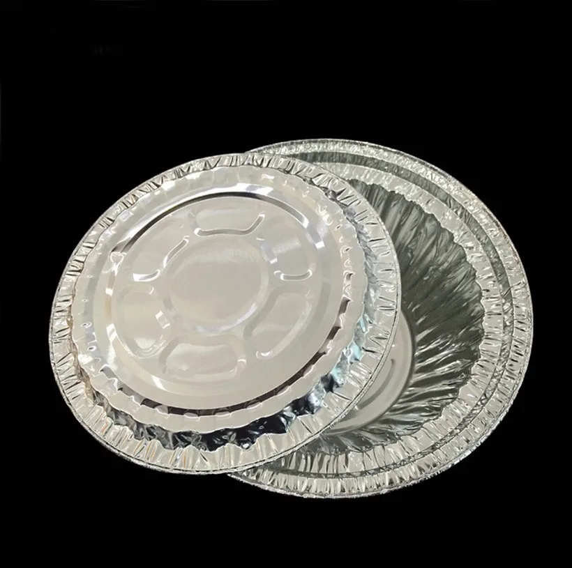 Disposable Aluminium Foil Food Pan/plate Aluminium Foil Cake Pan With