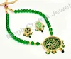 Megh Craft Indo Western Thewa art Necklace Sets For Girls -Thewa Jewellery-Women Mugha Era Thewa Necklace Set