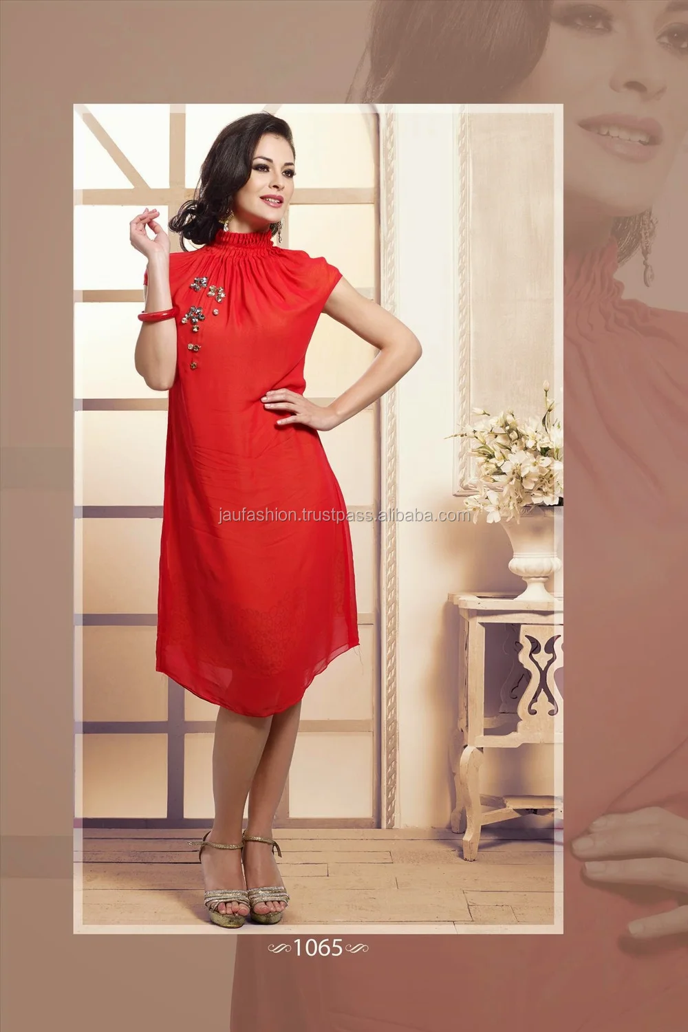 stitching designs for kurtis