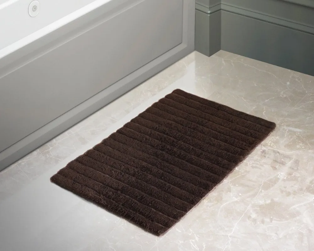 100 Cotton Bath Mat Rugs 86x51 Ultra Soft Super Absorbent Non Slip Hand Tufted Floor Entryways Outdoor Indoor Front Door C
