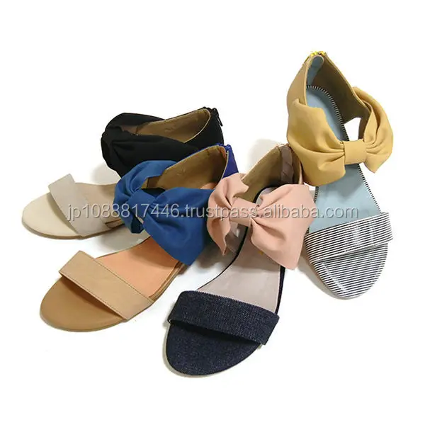 High quality and Trendy fancy flat sandals women shoe at reasonable prices OEM available,