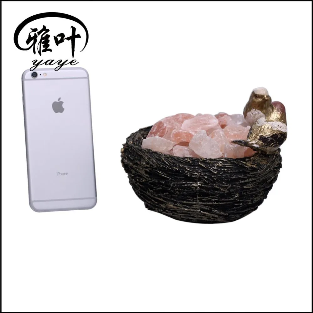 Wholesale Natural Salt Lamp With Himalayan Crystal Salt For Decoration - Buy Himalayan Crystal ...