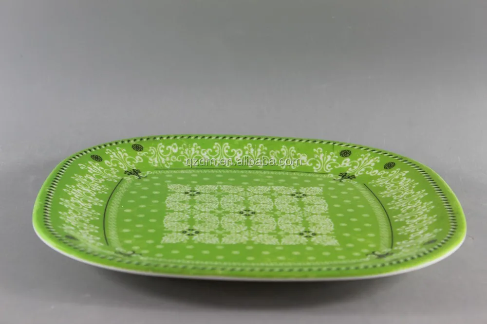 11x11 Inch Melamine Square Plate For American Market