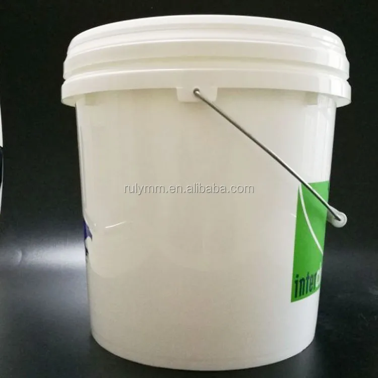 10L factory wholesale pp material plastic bucket with metal handle Details