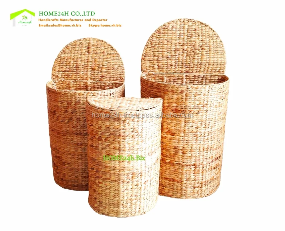 Casa cesta Nuevo producto Vietnam artesanías de Media Luna Cestas de