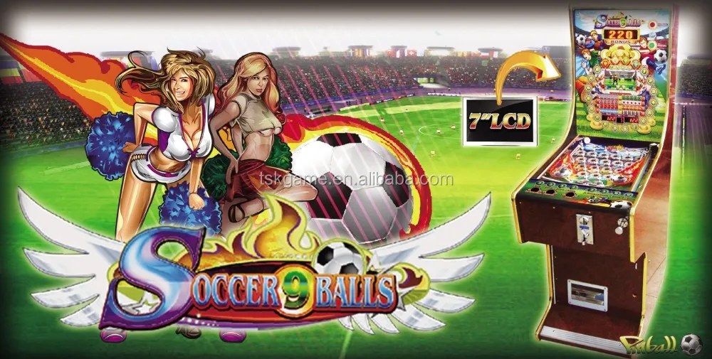 De Fútbol Nuevo 9 Bolas Con Lcd : Tsk Taiwán Arcade Juegos De Mario