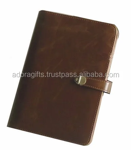 best mini diary leather
