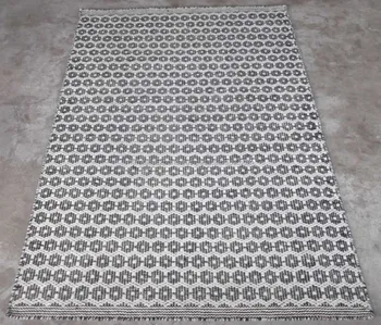 India Hand Woven Flat Weave 100 Wool Rugs Modern Design Hand Woven Flat Weave 100 Wool Rugs