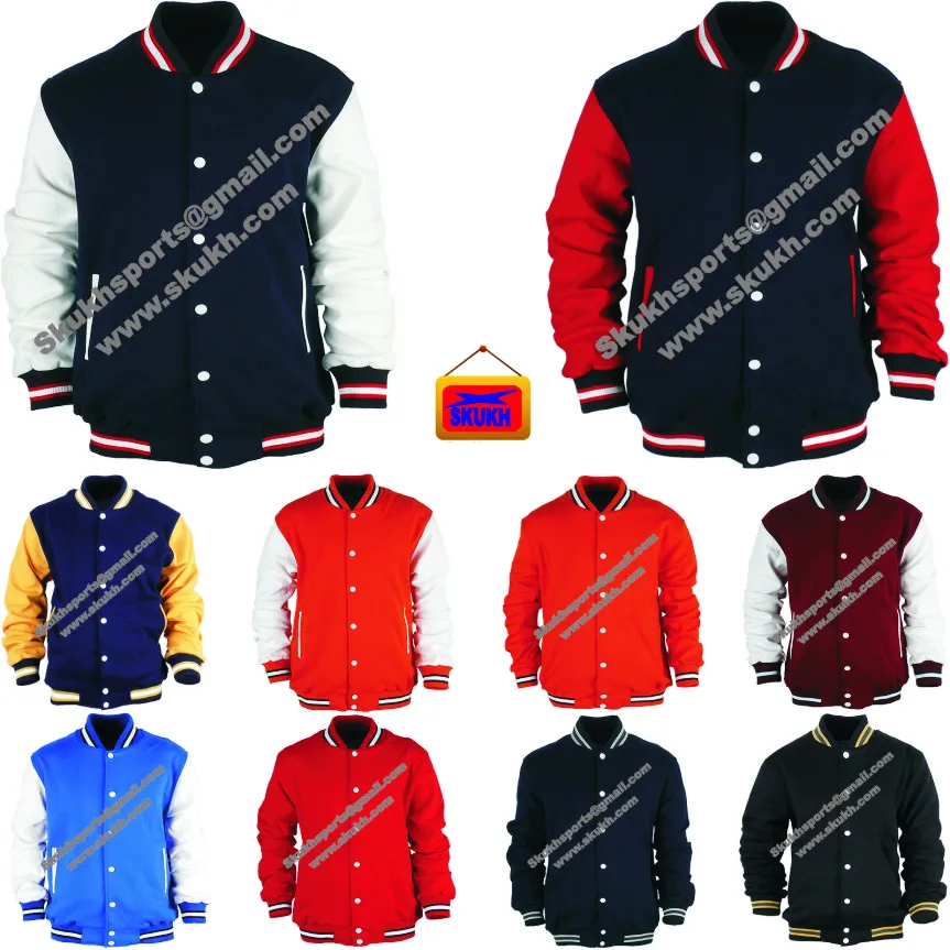 Custom Patches Letterman Varsity Jackets / Varsity Jackets Genuine ...