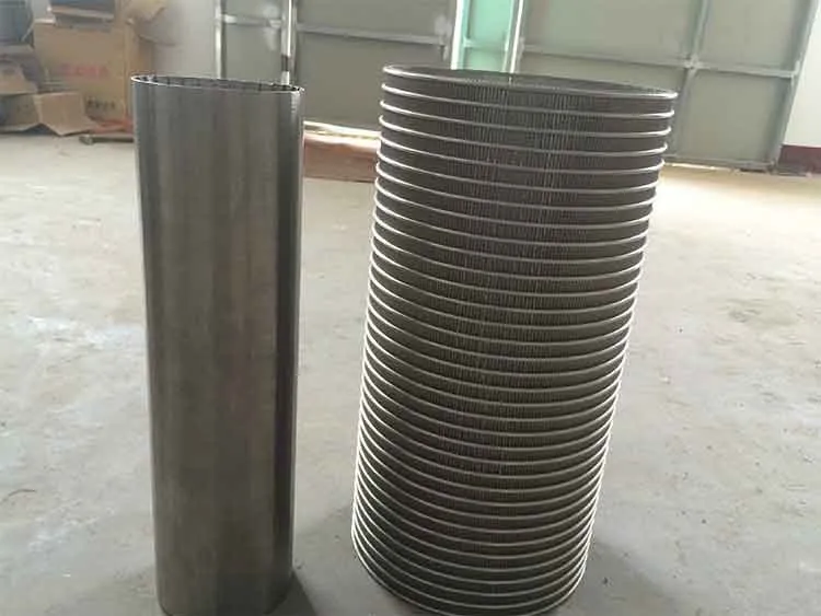 China Stainless steel water well screen/Johnson strainer screen