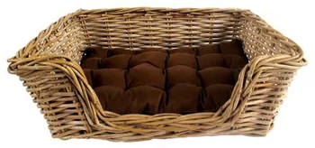 rattan dog basket