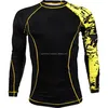 2017-2018 Latest Design Fancy Custom Sublimation Rash Guard Blank / MMA long sleeve spandex Lycra rash guard