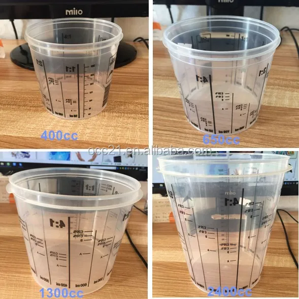650cc Automotive Paint Mixing Cups/auto Spray Measuring Cup Buy Auto