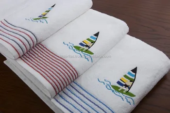 fish bath towels