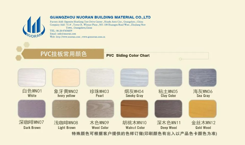 facade artificial vinyl sidings