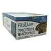 Fit & Lean Protein Brownie, Chocolate Chip 12 Pack by Maximum Human Performance
