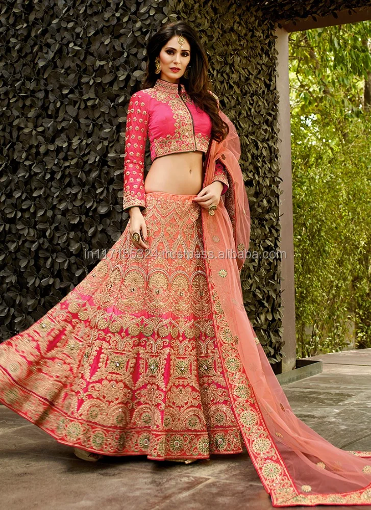 Pink georgette lehenga #traditional #bandhej #lehenga #vasansijaipur  #vasansi #jaipur Shop Now: http:/… | Rajasthani dress, Bandhani dress,  Indian designer outfits