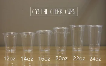 8 oz clear plastic cups with lids