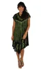 Latest Design Beachwear Sequence Work sexy looking Umbrella Dress rayon Tie & Dye Beach Cover Ups