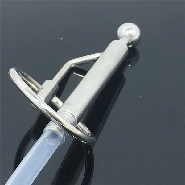 Stainless Steel Sounding Tube Penis Plug Urethral