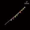 Stylish Fashion Splash of Color Bracelet Handmade in 925 Sterling Silver