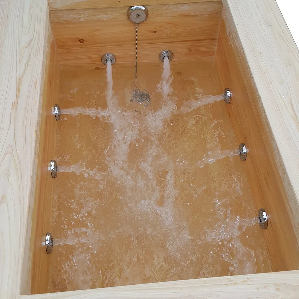 Premium Hinoki Cypress Wooden Massage(whirlpool) Bathtubs Buy