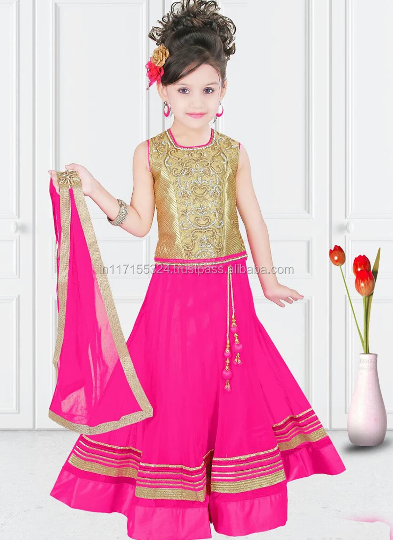 ghagra choli dress for child