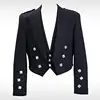 Prince Charlie Blazer wool Kilt Jacket With Waistcoat/Vest