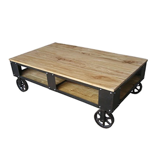 Rolling Industrial Furniture Cart Coffee Table Rustic Wheeled Walnut Coffee Table Buy Antique Rustic Coffee Table Vintage Industrial Coffee Table Industrial Style Coffee Table Product On Alibaba Com