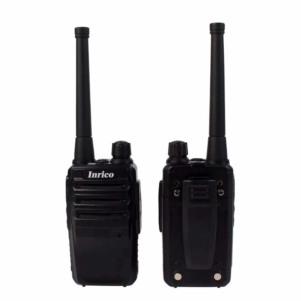 New Inrico IP118 Mini walkie talkie UHF 400-470 4W TOT 16 CH 2-Way Radio 1100mAh