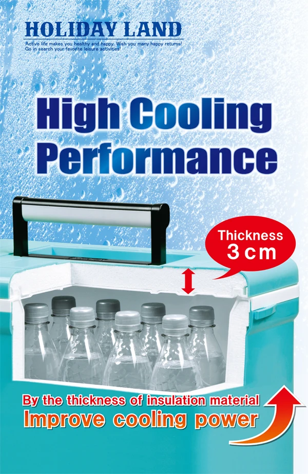 Cooler Box76l Japan Made Insulate Warm And Cool Box Water Drain Fishing Outdoor Pp Cooler Box