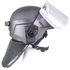 BPH-VN3A Military PASGT Ballistic Helmet,Kevlar Bulletproof Helmet with Visor and Neck Protector NIJ IIIA