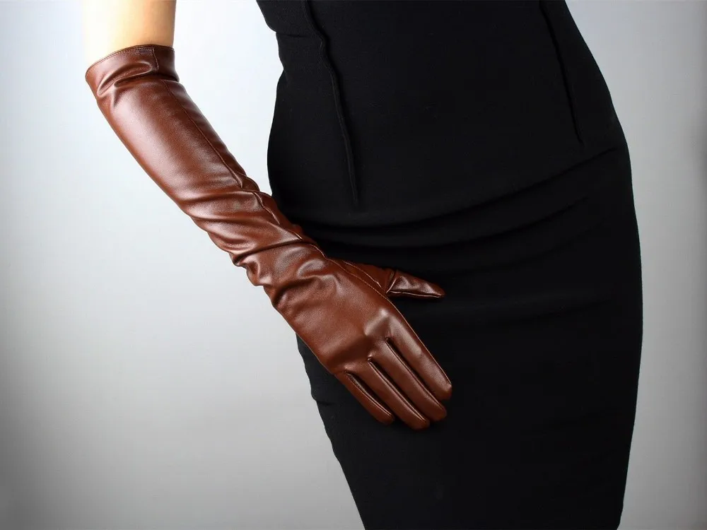 leather opera gloves