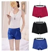 Ladies dye wash basic shorts spandex garment casual cotton summer shorts