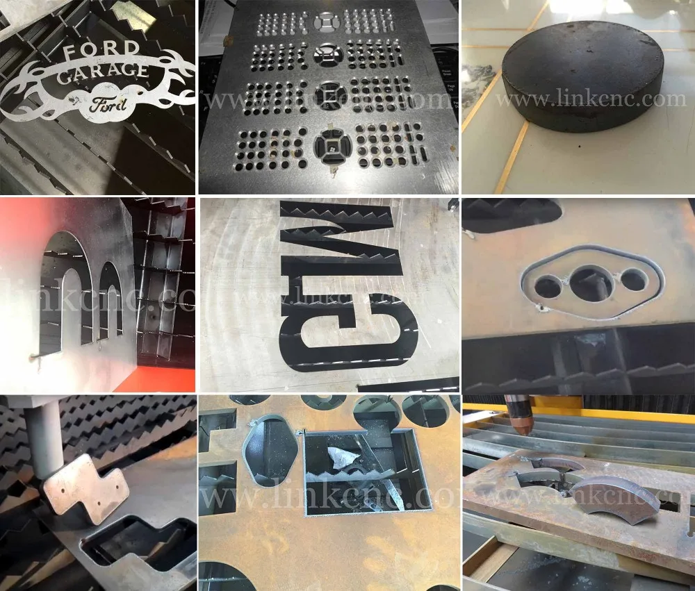 Highly cost effective cheap economic cnc plasma cutting machine / plasma cutter with huayaun power source