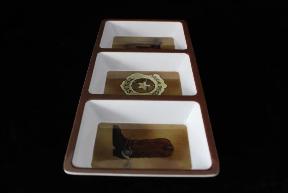 100%melamine sauce plate