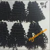 Double drawn tangle free steam vietnam kinky curly hair kinky curly braiding hair