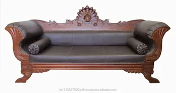 Victorian Style Antique Wooden Sofa American Victorian Style Antique Wooden Sofa