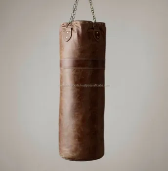 100% Crunch Vintage Leather Punching Bag 2018 Collection Hot Seller ...