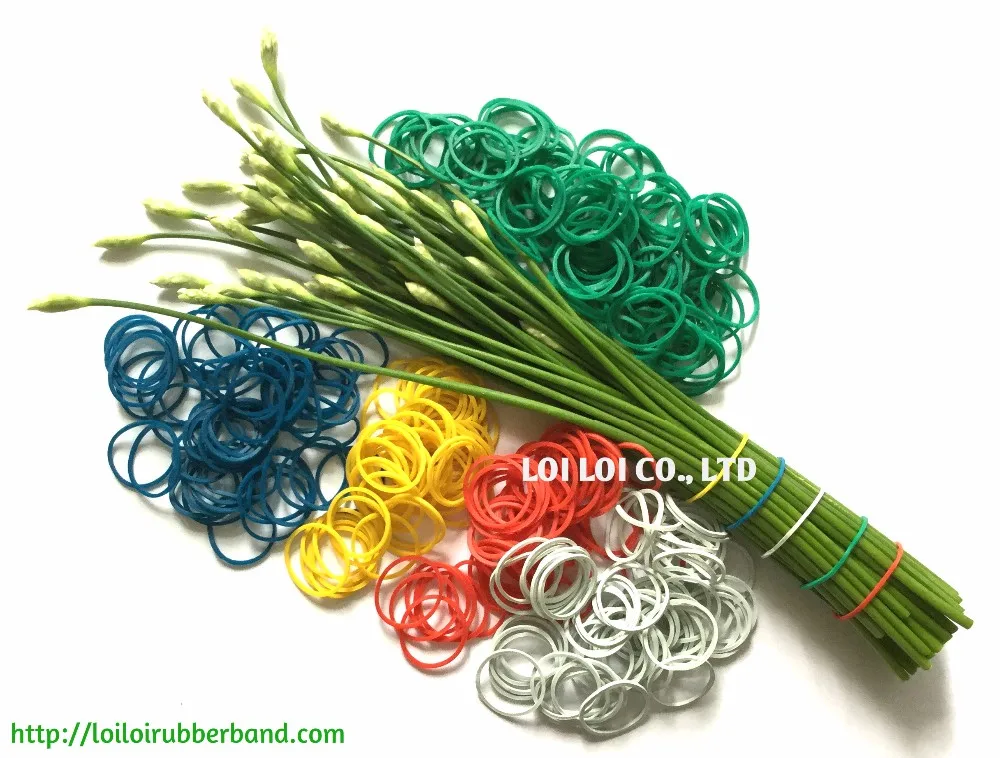 Small Multicolor Rubber Bands Wholesale / Natural Thin Rubber Bands & Super Elastic Rubber Bands