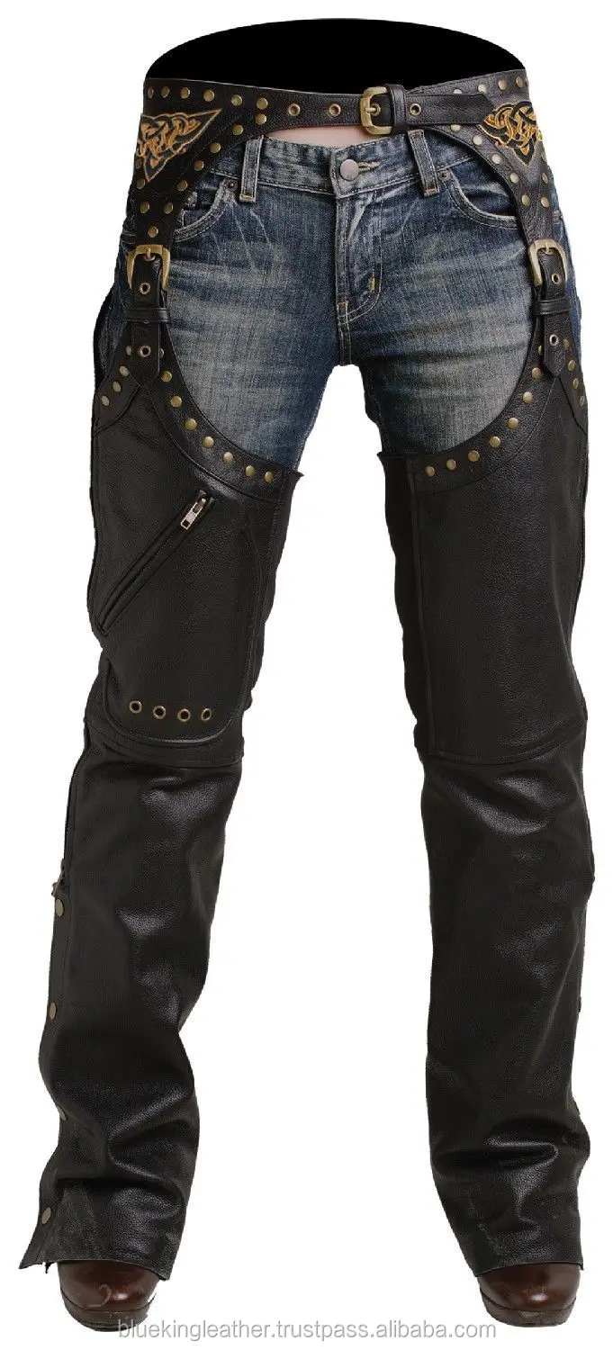 ladies leather chaps