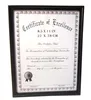Plastic Certificate Frame 8.5 x 11