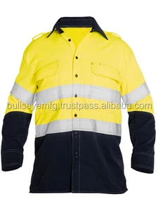 TAPED 2 TONE HI VIS FR VENTED LONG SLEEVE SHIRT TAPED 2 TONE HI VIS FR VENTED LONG SLEEVE SHIRT