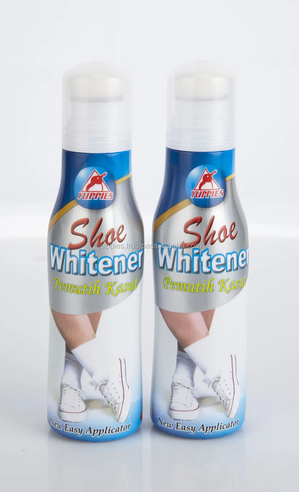white liquid shoe polish
