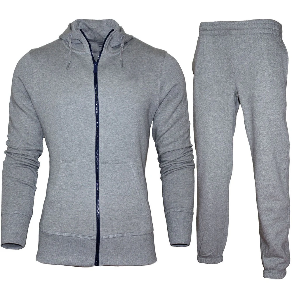 mens jogging suits cotton