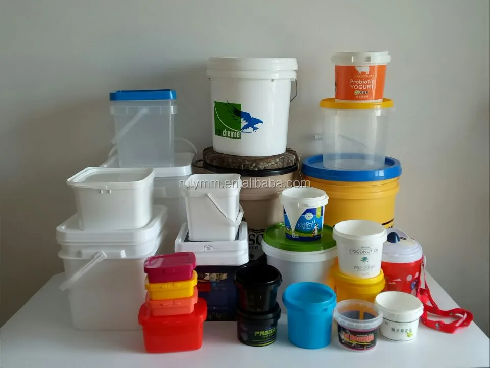 Food Grade Small Plastic Bucket With Lid And Handle Buy Food Grade